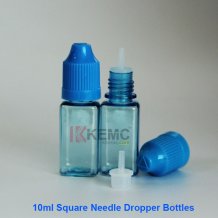 10ml Square eliquid dropper bottles with child-proof cap thinner eyedropper for 10ml 30ml E-liquid/e-juice/oil