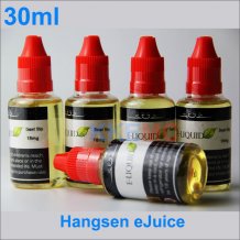 Fruit-100% Original 30ml Hangsen Eliquid for electronic Cigarettes clearomizer hangsen Ejuice Wholesale Free shipping