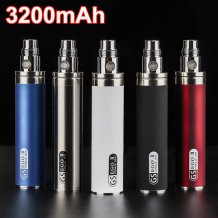 GS EGO II 3200mah Battery Vaporizer Ecig Batteries Huge Capacity For aspire Nautilus Mini Tank Free shipping