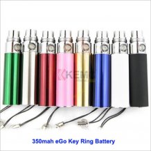 Mini 350mAh eGo Key Ring Battery for eCigarettes eGo-T Mega battery online wholesale